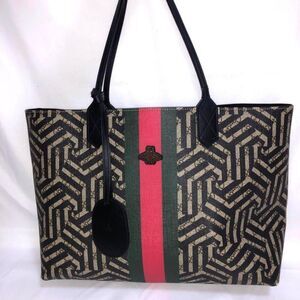 Gucci Bee Tote Bag Bee Logo Kaleido Web
